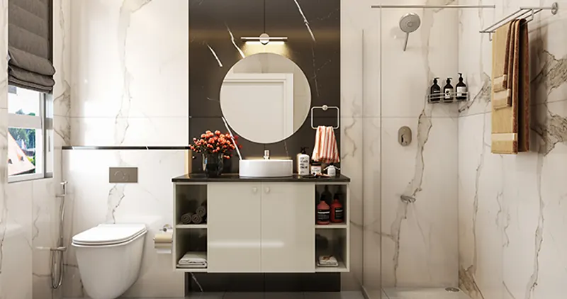 Bathroom interior design idea